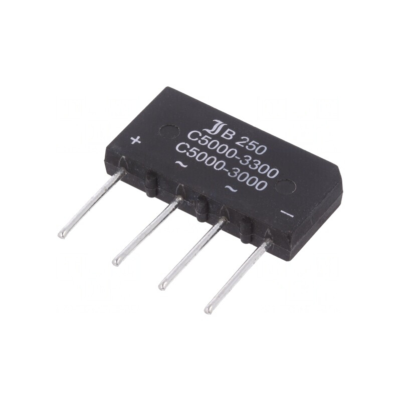 Punte Redresoare Monofazată 600V 5A | Electronic-mag.ro | Componente Electronice