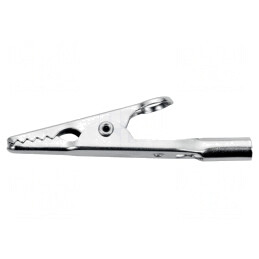 Bornă crocodil 16A 70VDC 8mm Soclu 4mm 33VAC | Electronic-mag.ro | Componente Electronice