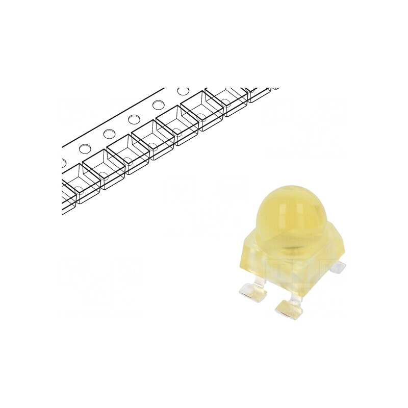 LED SMD Ambră 4,2x4,2x6,5mm 20mA | Electronic-mag.ro | Componente Electronice