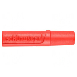 Soclu banană 2mm roșu 10A 21mm | Electronic-mag.ro | Componente Electronice
