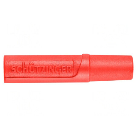 Soclu banană 2mm roșu 10A 21mm | Electronic-mag.ro | Componente Electronice