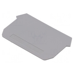 Capac Final Gri Conectori UDK4 1,5mm Poliamidă | Electronic-mag.ro | Componente Electronice