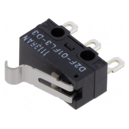 Microîntrerupător SNAP ACTION cu manetă rolă | Electronic-mag.ro | Componente Electronice