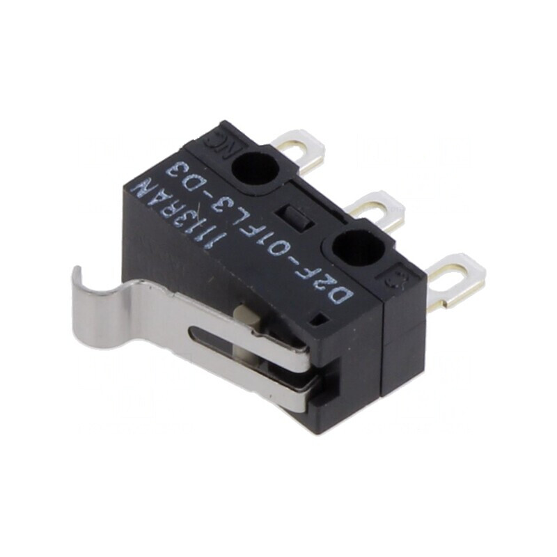 Microîntrerupător SNAP ACTION cu manetă rolă | Electronic-mag.ro | Componente Electronice