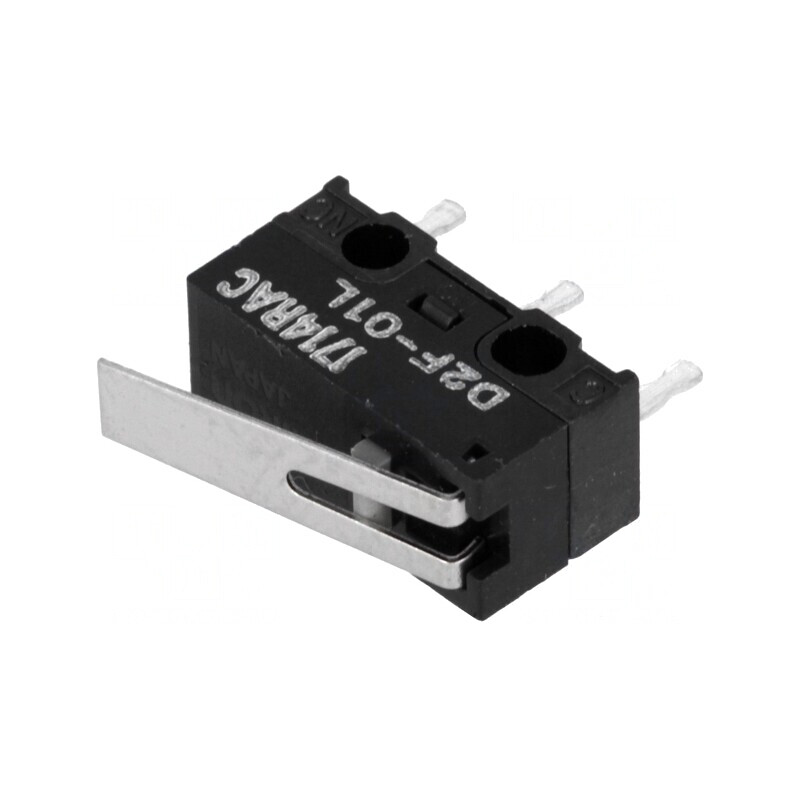 Microîntrerupător cu Manetă SPDT 0,1A/30VDC IP40 | Electronic-mag.ro | Componente Electronice