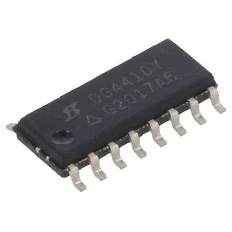 Comutator Analogic SPST-NC 4 Canale SO16 -15÷15V | Electronic-mag.ro | Componente Electronice