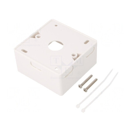 Soclu Carcasă Albă de Perete | Electronic-mag.ro | Componente Electronice