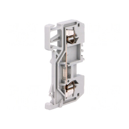 Conector de Îmbinare Șine Gri 1.5mm2 2 Borne | Electronic-mag.ro | Componente Electronice