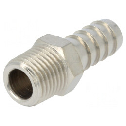 Racord Push-in Ştuţ Alamă Nichelată R 1/4 10mm | Electronic-mag.ro | Componente Electronice