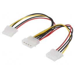 Cablu Alimentare Molex 0,15m | Electronic-mag.ro | Componente Electronice