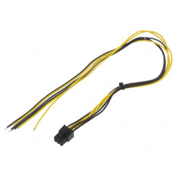 Cablu de Alimentare PCIe 6 Pin 0.45m | Electronic-mag.ro | Componente Electronice