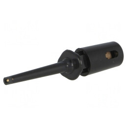 Clips de măsurare cu cârlig 40mm 0,3A 60VDC negru | Electronic-mag.ro | Componente Electronice
