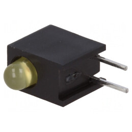 LED Galben 3mm 2mA 50° 1.8-2.5V | Electronic-mag.ro | Componente Electronice