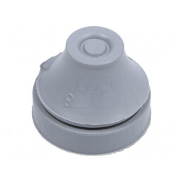 Manșon EPDM Gri 21mm pentru Cablu 7-10mm | Electronic-mag.ro | Componente Electronice