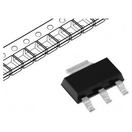 Stabilizator de Tensiune LDO 5V 0,3A Nereglabil