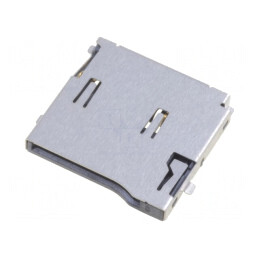 Conector microSD push-push SMT gold