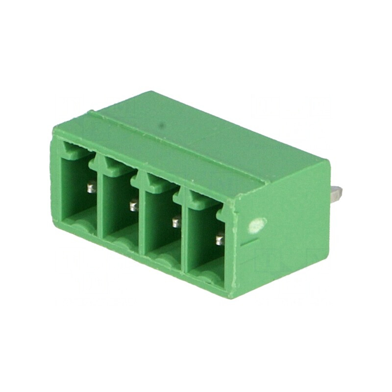 Regletă de Conexiuni Deconectabilă 3,81mm 4 Piste Drept Tată | Electronic-mag.ro | Componente Electronice