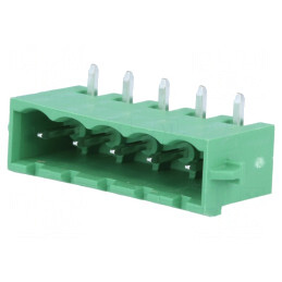 Regletă de Conexiuni Deconectabilă 5,08mm 5 Piste | Electronic-mag.ro | Componente Electronice