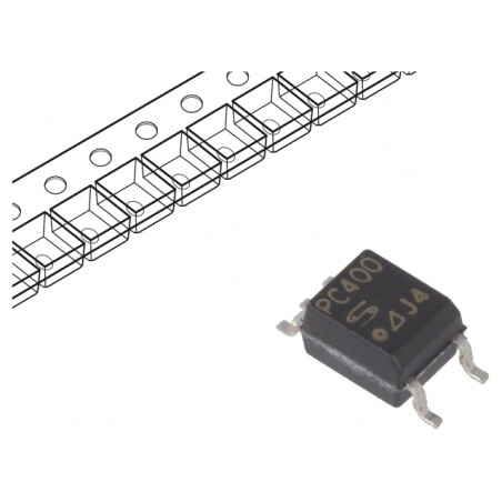 Optocuplor SMD 1 Canal 3.75kV SO5 | Electronic-mag.ro | Componente Electronice