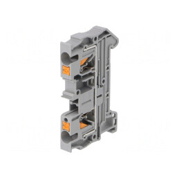 Conector șine 0,2-6mm2 gri push-in