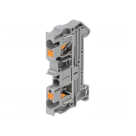 Conector șine 0,2-6mm2 gri push-in | Electronic-mag.ro | Componente Electronice