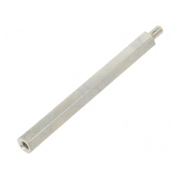 Piuliţă-distanţieră filetată 75mm M4 | Electronic-mag.ro | Componente Electronice