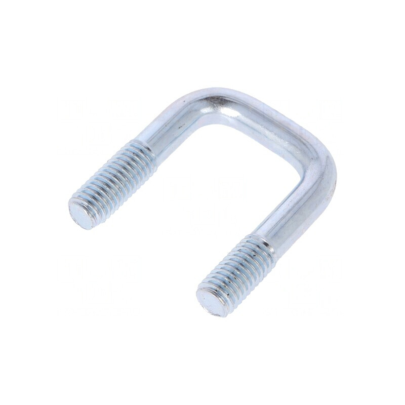 Bridă U oțel zinc filetată 16mm 23mm | Electronic-mag.ro | Componente Electronice