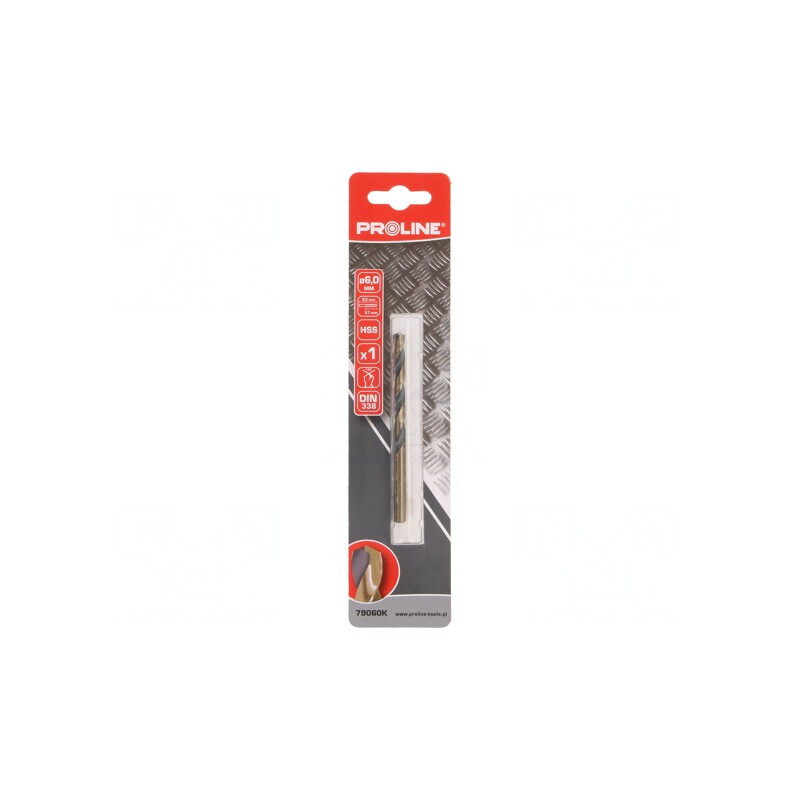 Burghiu Metal 6mm Oțel Rapid HSS Blister | Electronic-mag.ro | Componente Electronice