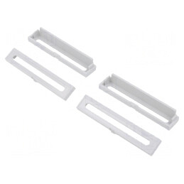 Set Capace Borne Gri Deschis 4 Buc. | Electronic-mag.ro | Componente Electronice