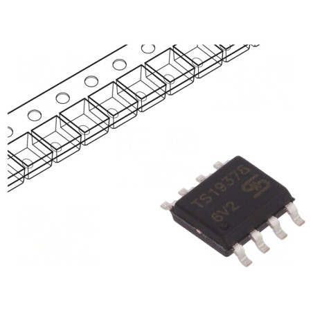 Driver Buck Controler LED 2A 8-40V SOP8 | Electronic-mag.ro | Componente Electronice