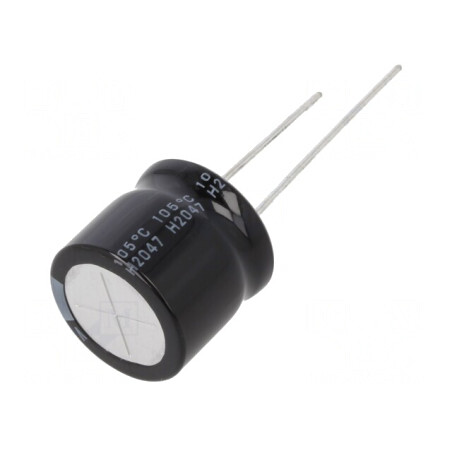 Condensator Electrolitic Low ESR THT 470uF 50V Ø16x15mm | Electronic-mag.ro | Componente Electronice