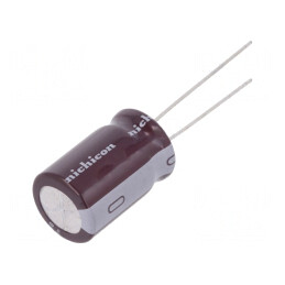 Condensator electrolitic THT 100uF 220VDC 12.5x31.5mm | Electronic-mag.ro | Componente Electronice