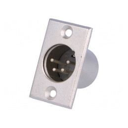 Soclu XLR 4 Pin Lipire 3mm | Electronic-mag.ro | Componente Electronice