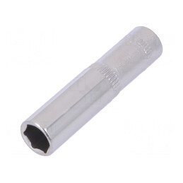 Cheie tubulară HEX 8mm 1/4 50mm oțel crom-vanadium | Electronic-mag.ro | Componente Electronice