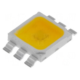 LED Alb Cald 1W 80-90lm 120° 5x5mm