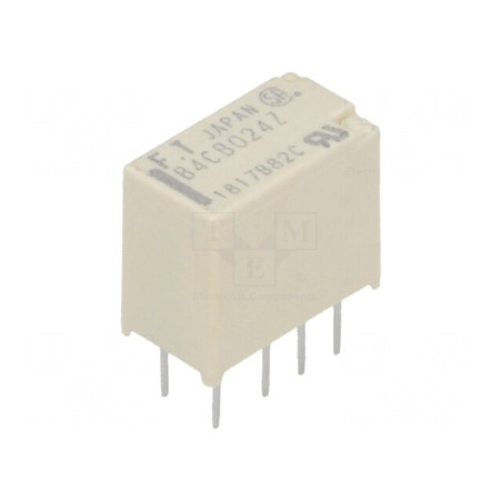 Releu Electromagnetic DPDT 24VDC THT | Electronic-mag.ro | Componente Electronice