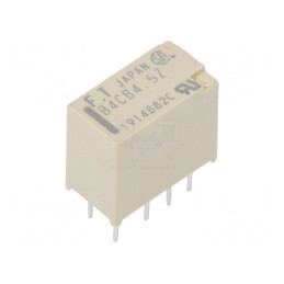 Releu Electromagnetic DPDT 4,5VDC 2A 0,3A/125VAC | Electronic-mag.ro | Componente Electronice