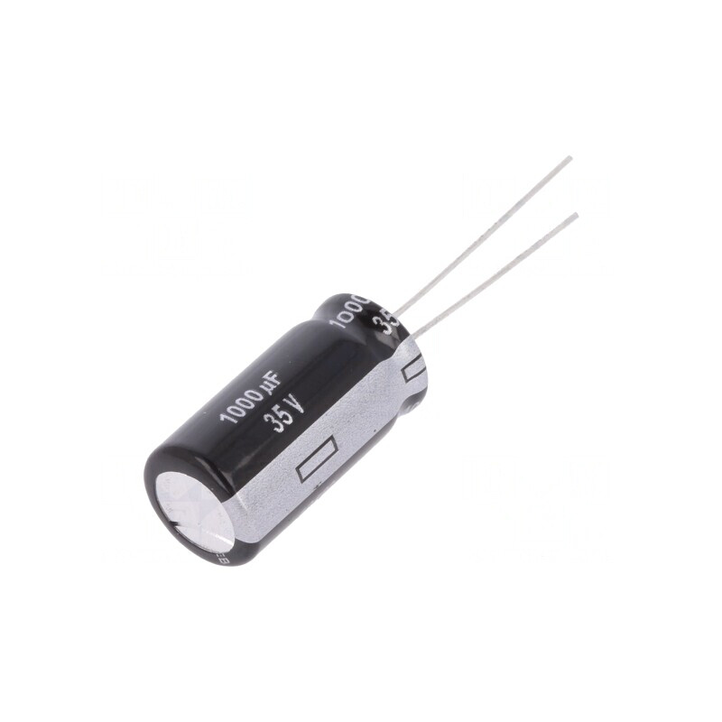 Condensator Electrolitic THT 1000uF 35V 12.5x25mm 20% | Electronic-mag.ro | Componente Electronice