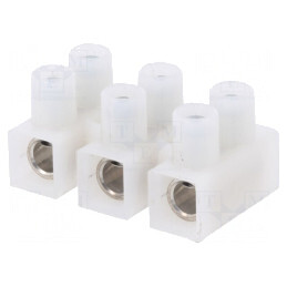 Regletă de Conexiuni cu Șurub 6-10mm2 450V 3 Piste | Electronic-mag.ro | Componente Electronice