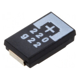 Condensator 220uF 4VDC Tantal-Polimer Low ESR SMD | Electronic-mag.ro | Componente Electronice