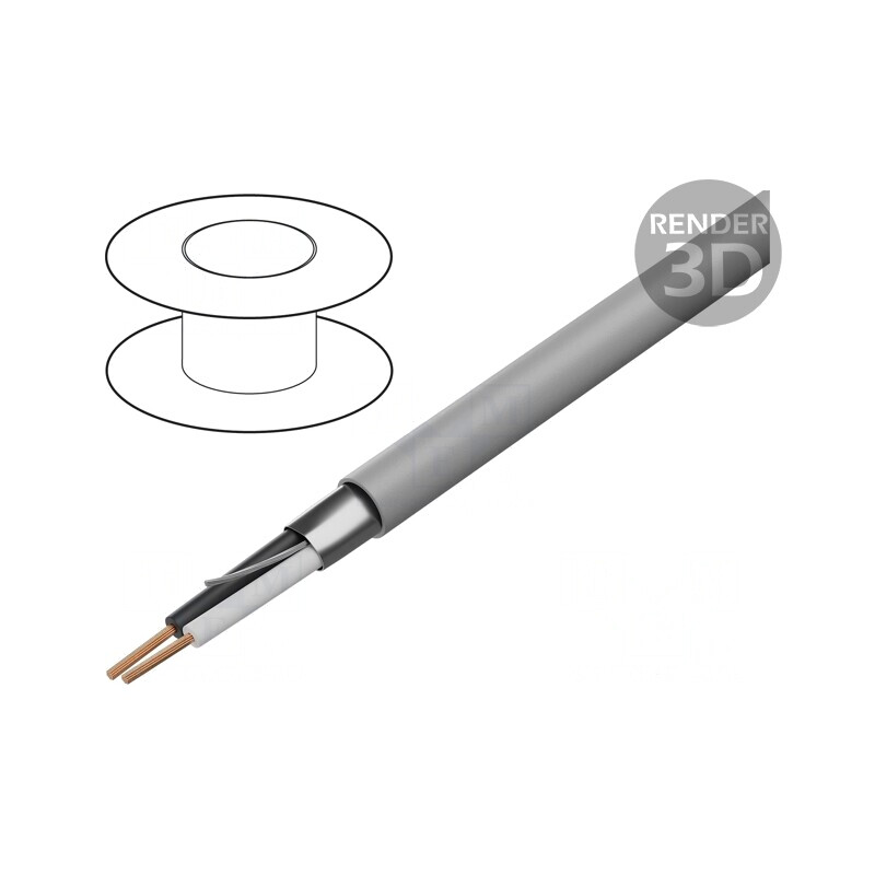 Cablu Ecranat Gri 300V 305m CPR Eca | Electronic-mag.ro | Componente Electronice Cablu Ecranat Gri 300V 305m CPR Eca | Electronic-mag.ro | Componente Electronice