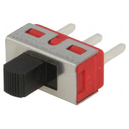 Comutator Glisant SPDT 2A/250VAC 5A/28VDC ON-ON THT | Electronic-mag.ro | Componente Electronice