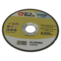 Disc de Tăiere 125mm 1,6mm 22,23mm | Electronic-mag.ro | Componente Electronice