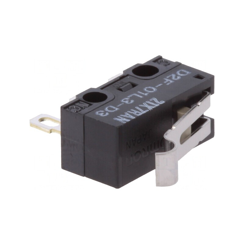 Microîntrerupător SNAP ACTION SPDT 1A 125VAC 0,1A 30VDC IP40 | Electronic-mag.ro | Componente Electronice