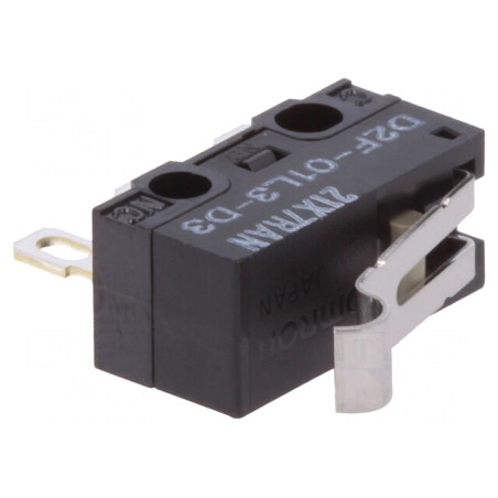 Microîntrerupător SNAP ACTION SPDT 1A 125VAC 0,1A 30VDC IP40 | Electronic-mag.ro | Componente Electronice