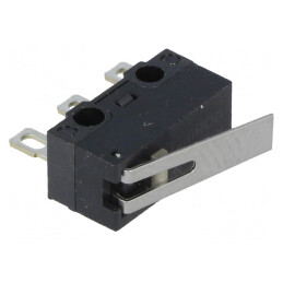 Microîntrerupător cu manetă 3A/125VAC 2A/30VDC | Electronic-mag.ro | Componente Electronice