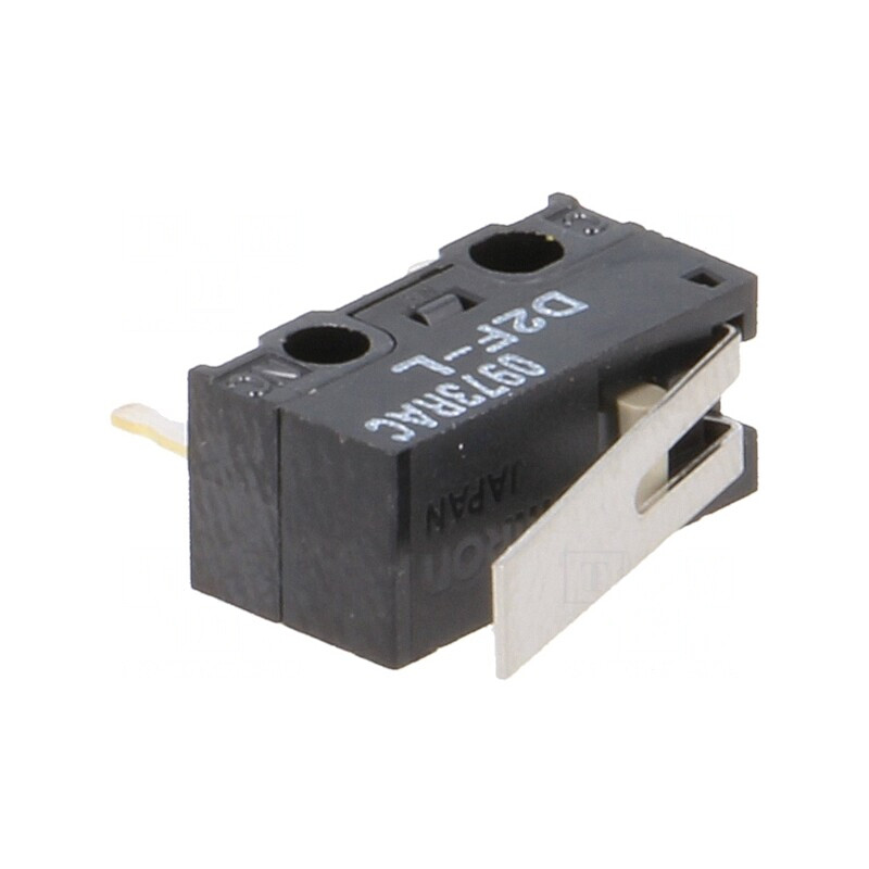 Microîntrerupător cu Manetă 3A/125VAC 2A/30VDC | Electronic-mag.ro | Componente Electronice
