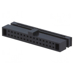 Mufă IDC 30 pini pentru cablu-bandă 0,635mm aurită | Electronic-mag.ro | Componente Electronice