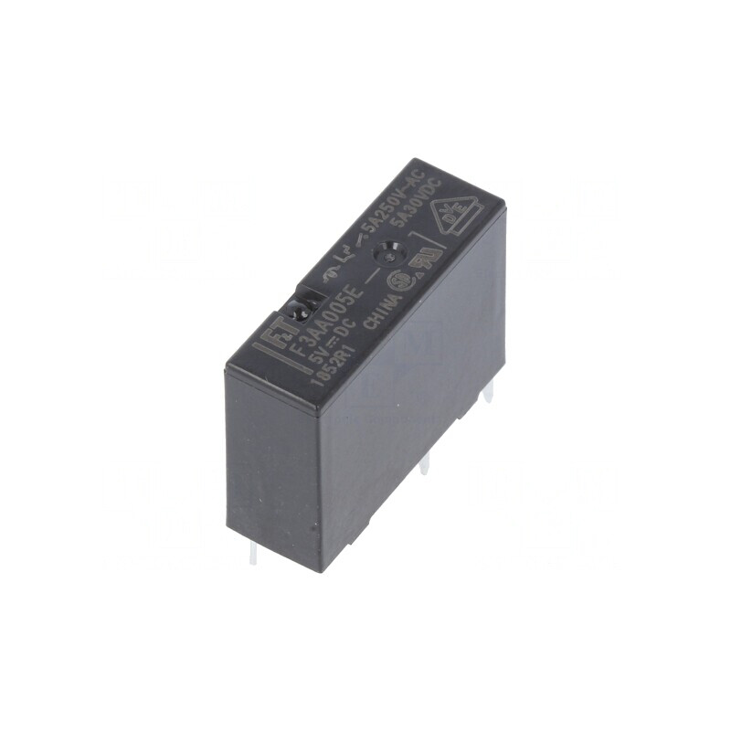Releu electromagnetic SPST-NO 5VDC 5A 250VAC PCB | Electronic-mag.ro | Componente Electronice