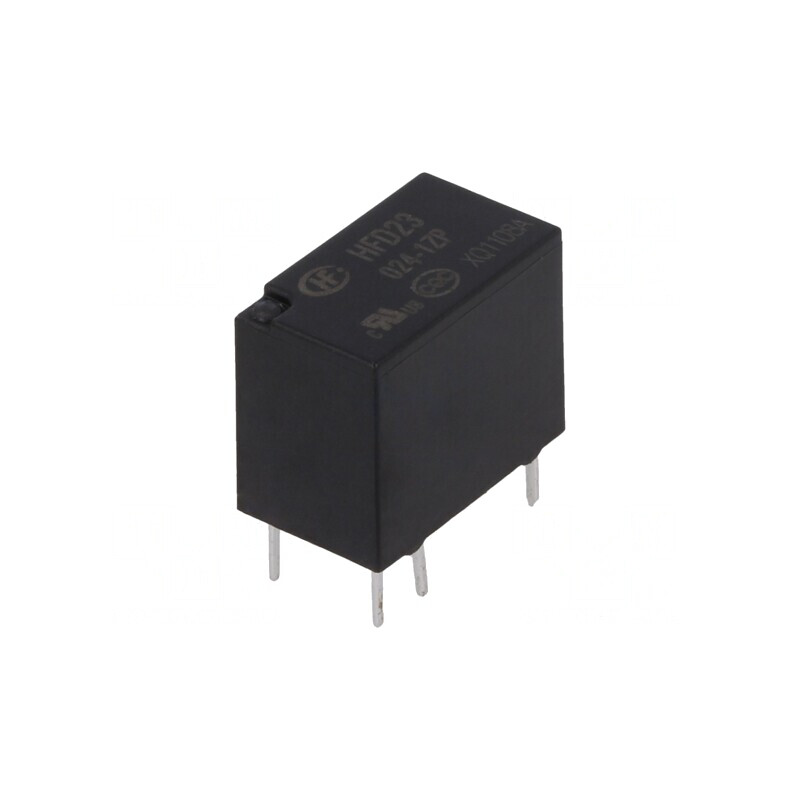 Releu Electromagnetic 24VDC 2A 0,5A/125VAC PCB SPDT | Electronic-mag.ro | Componente Electronice
